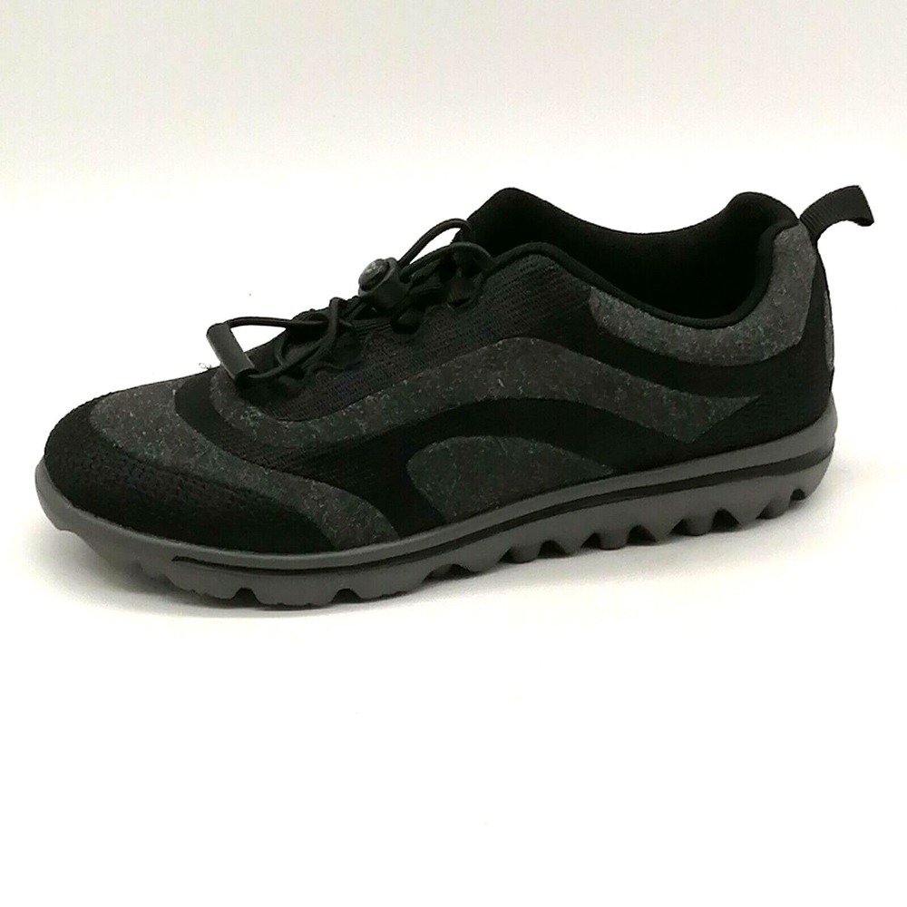 Propet Shoes Womens Sneaker Black 5 Travelactiv Aero Cushioned NEW